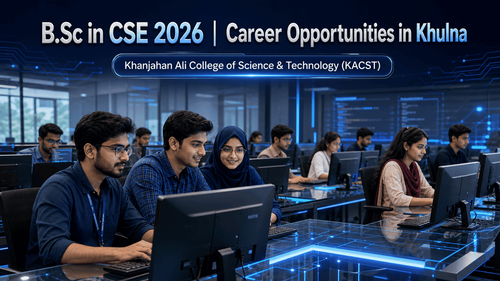 Best B.Sc in CSE College in Khulna - Khanjahan Ali College of Science and Technology