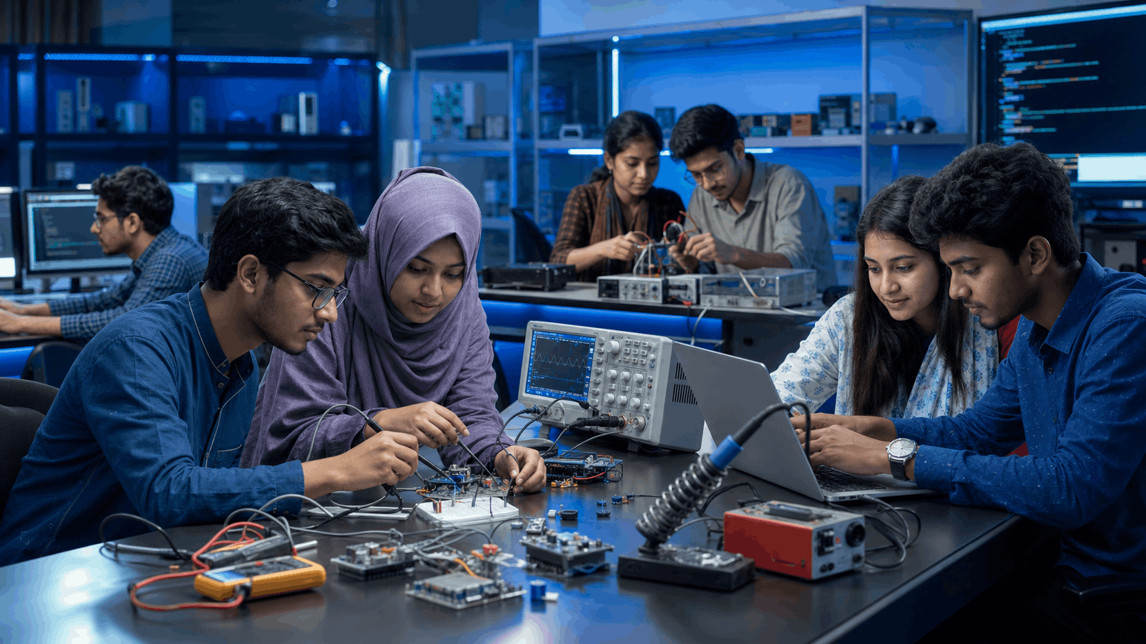 Best Engineering College in Khulna - KACST Campus and Modern Engineering Labs